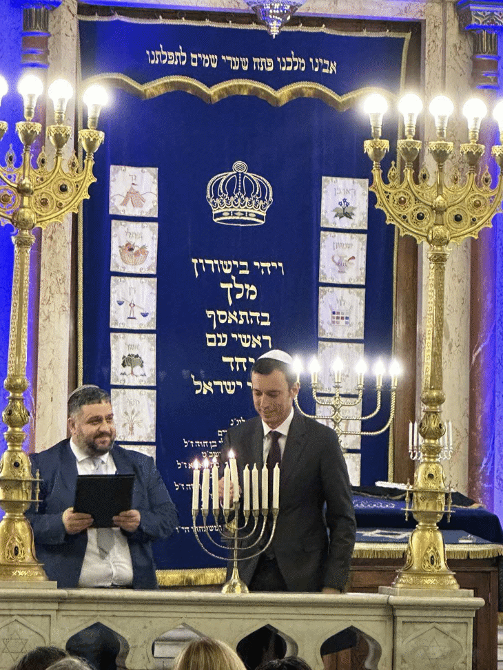 Васил Терзиев: Ханука е празник на победата на доброто