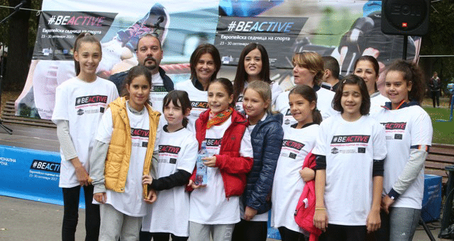 Министър Кралев откри Европейската седмица на спорта #BeActive в София