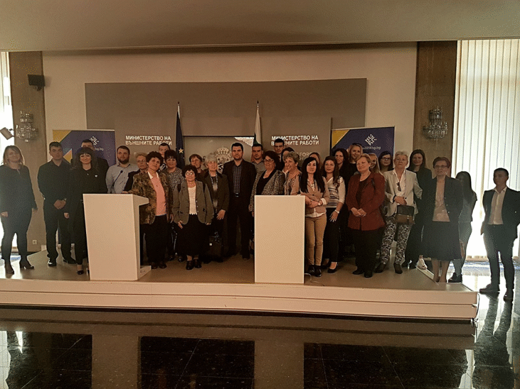 Посетителска група от област Хасково разгледаха МВнР отвътре