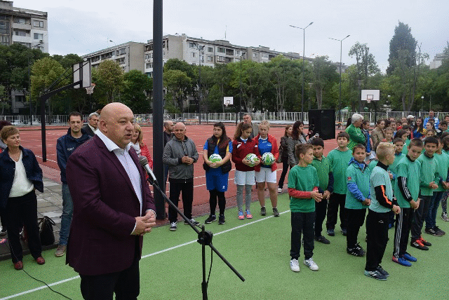 Министър Кралев се включи в събитията от Европейската седмица на спорта #BeActive и в Бургас