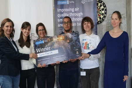 Мобилно приложение за алтернативно придвижване спечели софийския Климатон