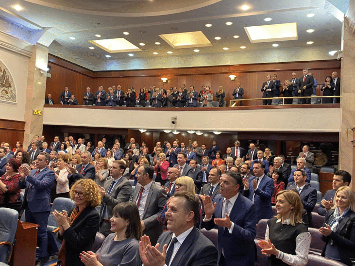 Българска парламентарна делегация, водена от председателя на Народното събрание Цвета Караянчева, присъства в Скопие на ратифицирането на Протокола за присъединяване на Северна Македония към НАТО