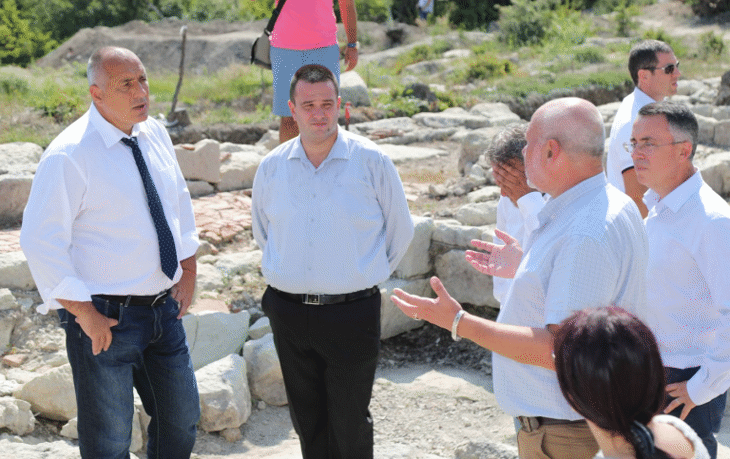 Министър-председателят Бойко Борисов посети скалния град Перперикон