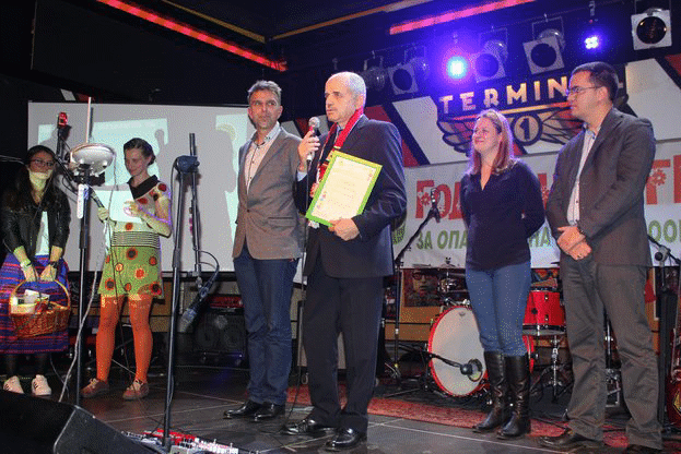 Зам.-министър Георги Костов получи приза „Политик с най-голямо внимание към българската природа“ за 2016 г.