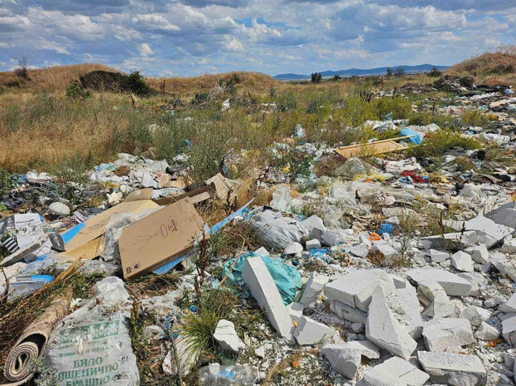 РИОСВ – Стара Загора ще предприеме административно-наказателни мерки след проверка за нерегламентирано сметище до с. Зимница, община Стралджа