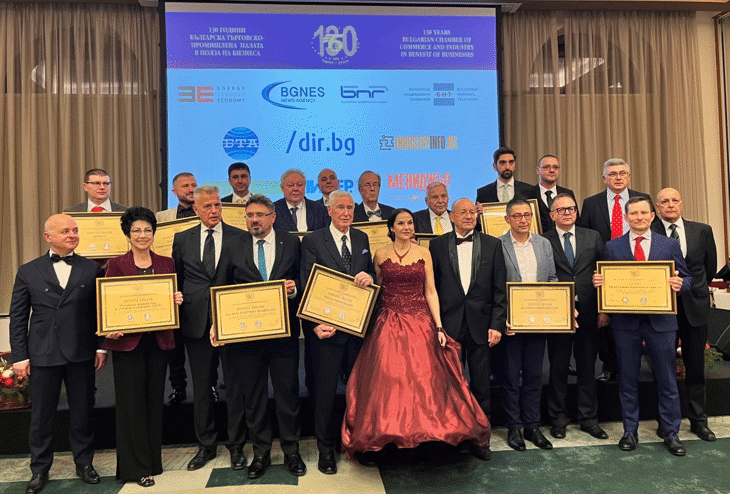 Зам.-министър Барбалов връчи Почетен диплом за принос към българо-гръцките икономически отношения на тържествената юбилейна церемония на БТПП