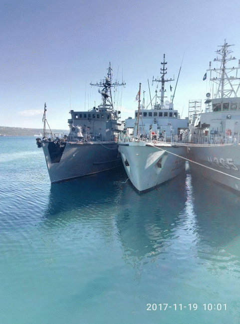 Базов миночистач „Шквал“ участва в учение на ВМС на Република Гърция