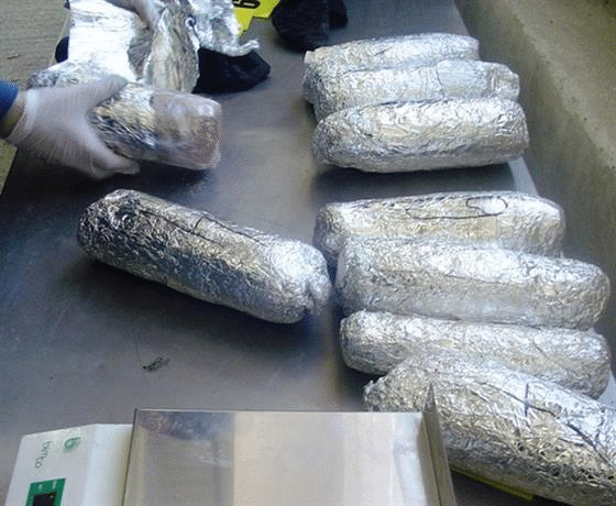 Девет килограма хероин са открити от служители на ОДМВР-Видин на Дунав мост Видин-Калафат
