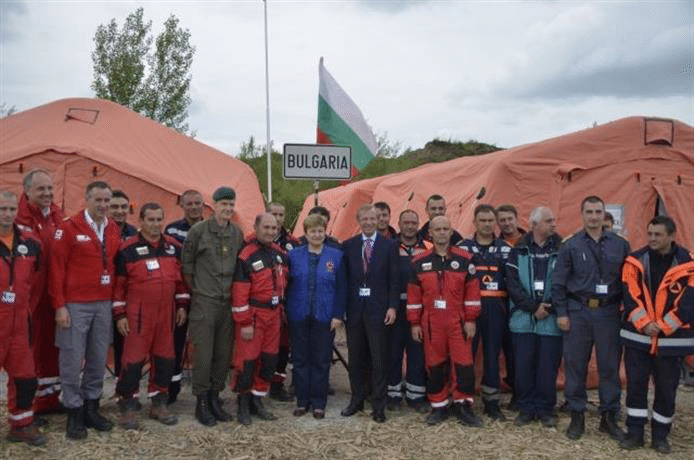 Български модул за издирване и спасяване участва в международно полево учение EU TARANIS 2013