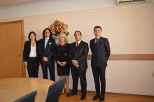 Mинистър Караниколов се срещна с председателя на Конфиндустрия България Мария Луиза Мерони