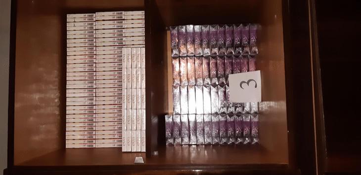 Над 5200 кутии цигари задържаха служители на Митница Русе в апартамент в центъра на града