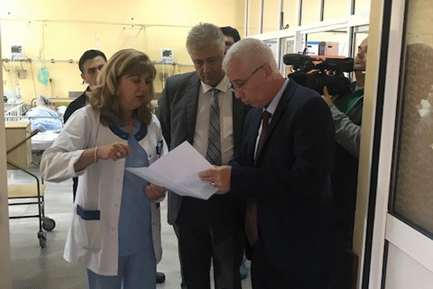 Министър Петров провери състоянието на клиники в УМБАЛСМ „Пирогов“