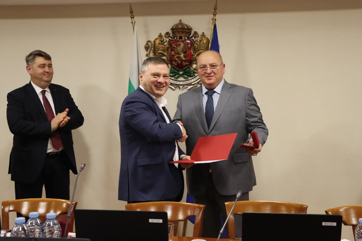 Прокурорската колегия на Висшия съдебен съвет връчи отличия на двама поощрени прокурори