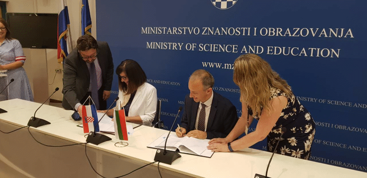 Хърватия Ще Подпомага Изучаването На Български Език В Университетите Си