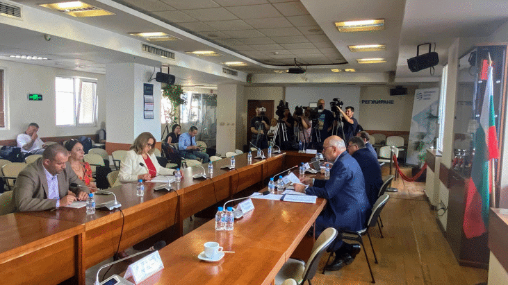 КЕВР ПРОВЕДЕ ОТКРИТО ЗАСЕДАНИЕ ЗА ЦЕНАТА НА ПРИРОДНИЯ ГАЗ ЗА МЕСЕЦ СЕПТЕМВРИ 2022 Г.
