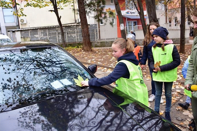 „Посланията на есенния лист“ – кампания за безопасност на движението