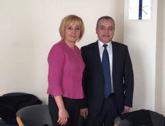 Омбудсманът Мая Манолова и министърът на труда Гълъб Донев ще си сътрудничат за решаването на проблема с личните асистенти на деца с увреждания