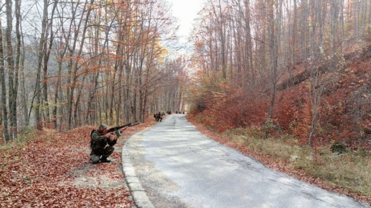Български военнослужещи от 101-ви алпийски батальон  от състава на Сухопътните войски демонстрираха способностите си пред  колегите си от Румъния