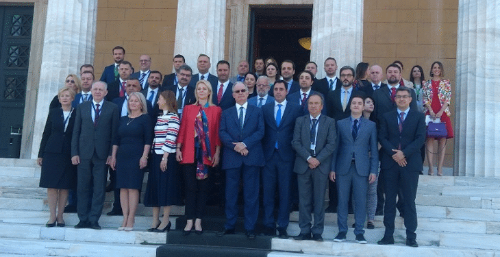 Делегацията на Народното събрание в Парламентарната асамблея на Процеса за сътрудничество в Югоизточна Европа участва в Деветата пленарна сесия на организацията в Атина