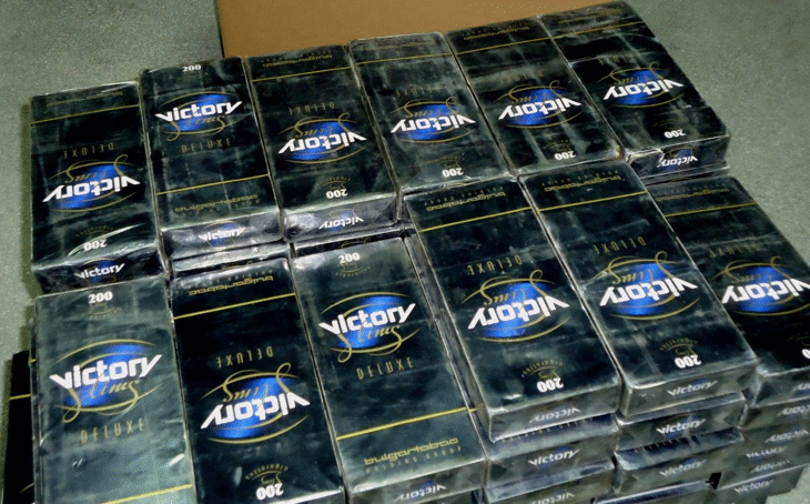 Контрабандни цигари в туби от течен перилен препарат откриха митническите служители на МП Капитан Андреево