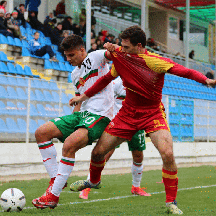 България U19 записа загуба от Черна гора