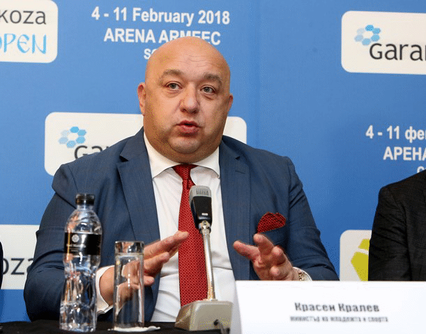 Министър Кралев: Турнирът Garanti Koza Sofia Open е пример за успешно сътрудничество между държавата и частния бизнес