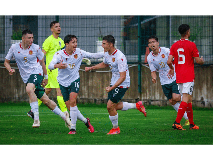 Пороен дъжд прекрати двубоя България U18 – Австрия U18 при резултат 1:0