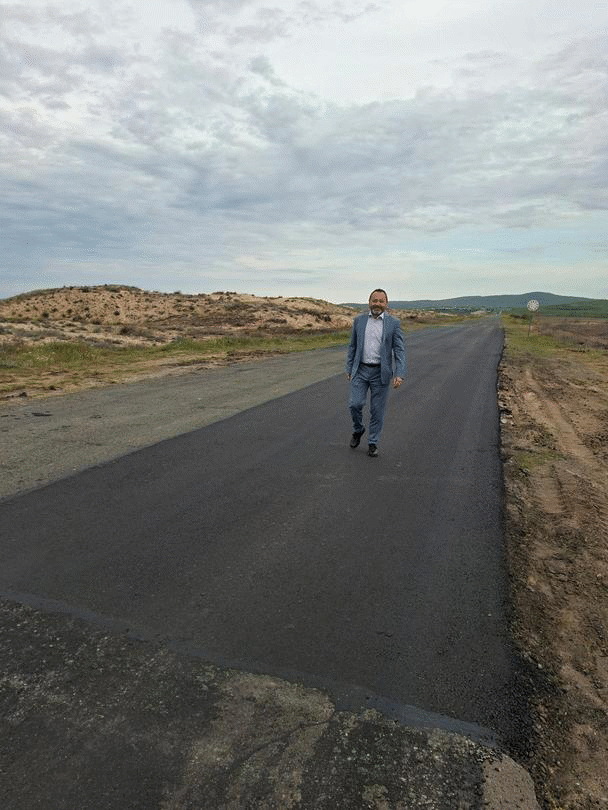 Министър Найденов провери ремонтните дейности на част от трасето на Giro d`Italia в област Бургас