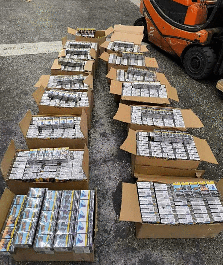 80 000 къса контрабандни цигари в товарен автомобил откриха митническите служители на МП Капитан Андреево