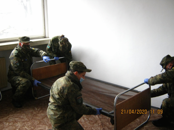 Военнослужещи от Сухопътните войски оказаха помощ за овладяване на разпространението на COVID-19 на територията на област Смолян