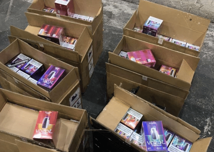 1600 контрабандни електронни цигари задържаха митническите служители на МП Лесово