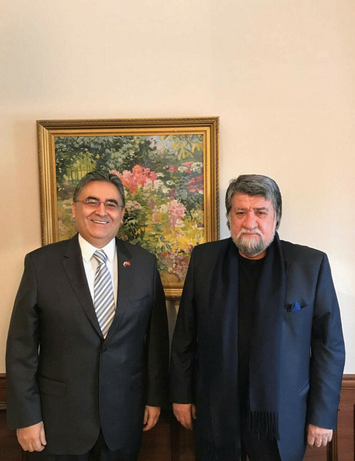 Председателят на Комисията по култура и медии Вежди Рашидов се срещна с посланика на Турция в София Хасан Улусой