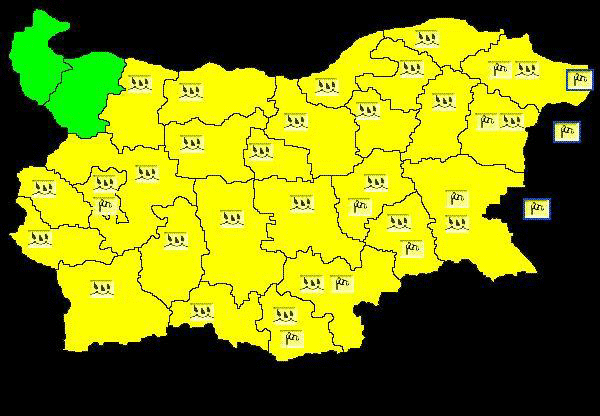 Оперативното звено при МОСВ ще бъде активирано в 10 часа днес