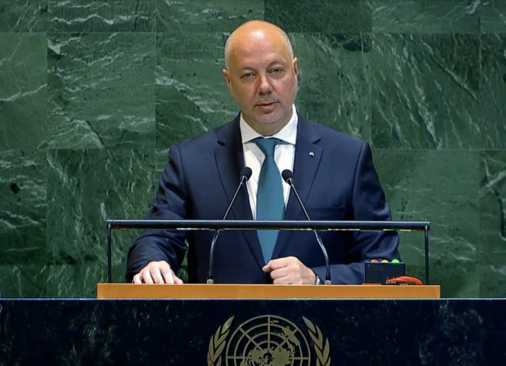 Премиерът Желязков пред Общото събрание на ООН: В свят на разделение и конфликти е по-належащо от всякога да се обединим около принципа „Съединението прави силата“