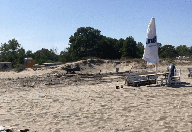 Министерството на туризма извърши проверка на морски плаж „Къмпинг Китен“ след инцидента с плажен бар