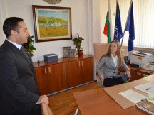 Ученичка от Старопрестолната професионална гимназия по икономика стана министър на икономиката за ден