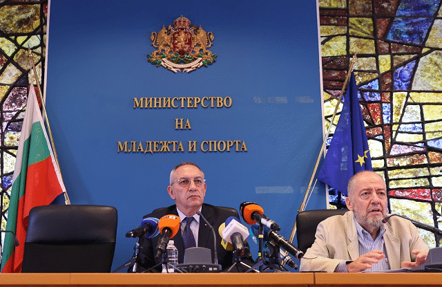 Спортният министър Андрей Кузманов отчете свършеното от екипа му