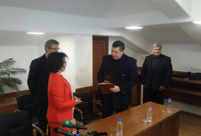Старши разследващ полицай от ОДМВР–Русе с отличие и награда от главния прокурор Сотир Цацаров