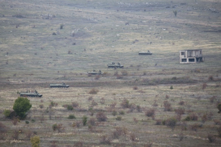 Началникът на отбраната адмирал Емил Ефтимов на командно-щабното учение „Балкан - 22“: Сухопътните войски вдъхват увереност със способностите и възможностите си за реакция