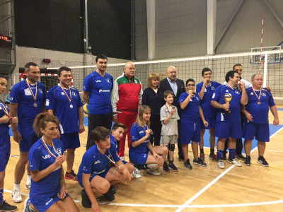 Кметът на София Йорданка Фандъкова поздрави участниците в турнира на волейболната школа Владимир Николав