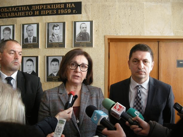 Вътрешният министър Румяна Бъчварова и директорът на ГДНП проведоха работна среща с ръководния състав на ОД МВР – Смолян