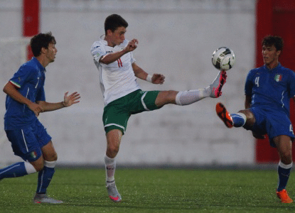 България U19 записа равенство в контролата с Италия
