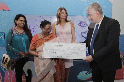 Съпругата на президента на Индия дари 10 000 долара на детските клиники в "Пирогов"