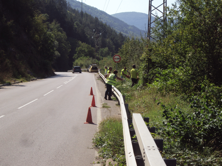 Започва фрезоването на настилката на участъка от път II-16 Своге - София