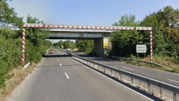 От 23 март ще се ограничи движението в 300-метров участък от път III-707 Стралджа - Воденичане за ремонт на фуги на надлез