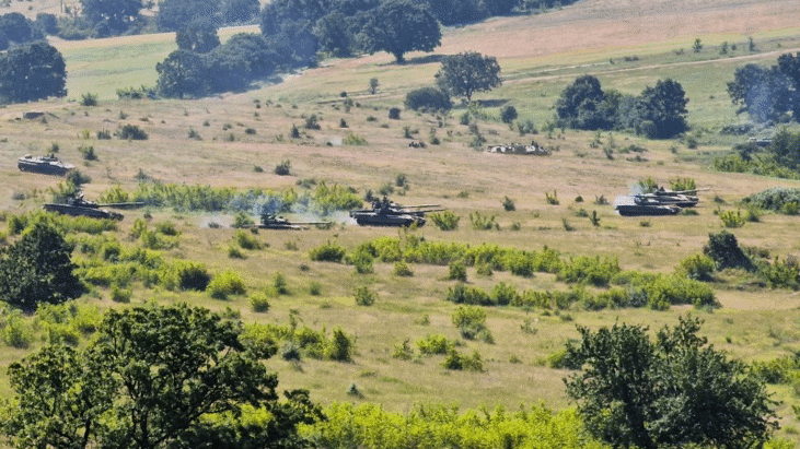 Военни формирования от Сухопътните войски получиха оценка „Боеготов” по време на мащабни учения