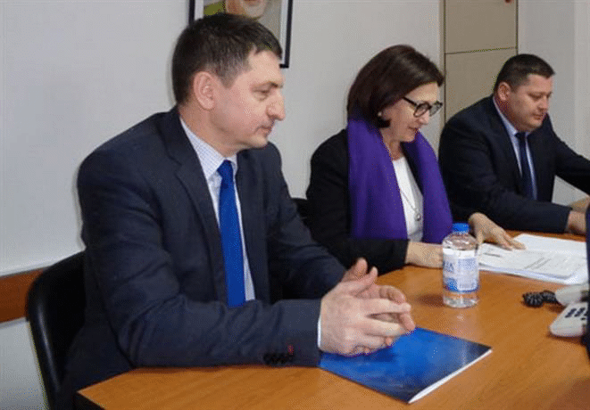 Работна среща на министър Бъчварова и главен комисар Христо Терзийски в ОДМВР-Кърджали