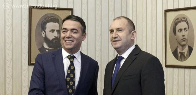 Румен Радев: Ускоряването на процеса на европейска интеграция на Република Северна Македония ще бъде позитивен знак за целия регион