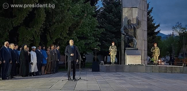 Румен Радев: Всеки, който твърди, че е вградил делото на Гоце Делчев в темелите на държавността си, нека не изтъква броя на портретите и паметниците му, а поеме отговорност да следва идеалите му