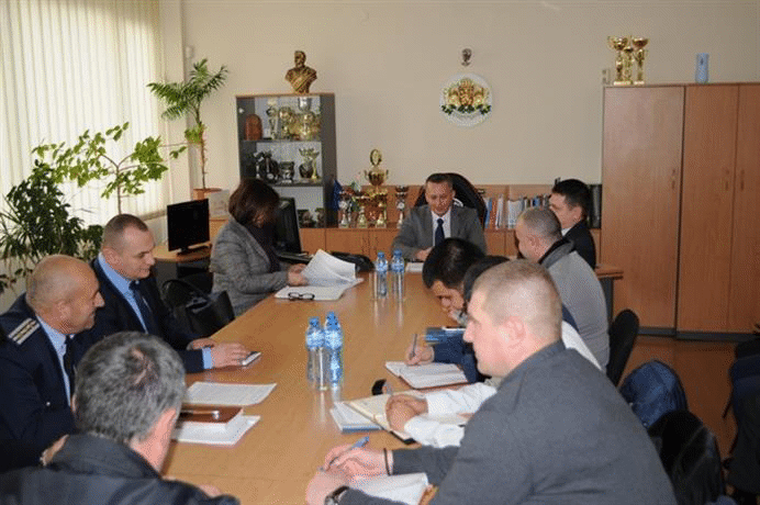 Министър Бъчварова обсъди заедно с ръководството на ОДМВР-Благоевград предприетите действия по противодействие на конвенционалната престъпност